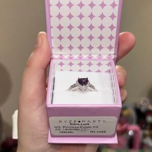 Purple Heart Ring RYZE party size 9